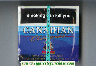Canadian Classics Filter cigarettes